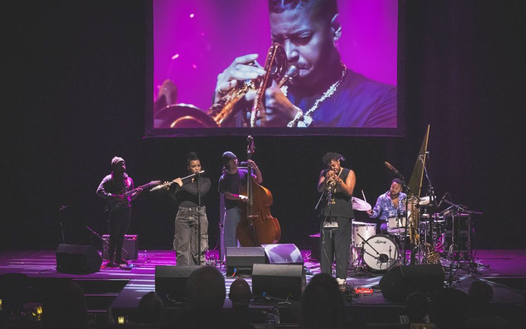 Chief Adjuah performs at the Jazz Room. © Andy Major