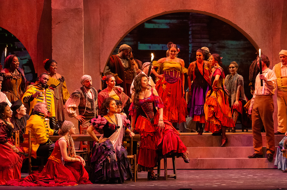 Photo from Bizet's Carmen, courtesy Opera Carolina